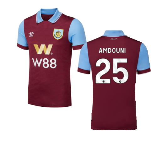 2023-2024 Burnley Home Shirt (Amdouni 25)