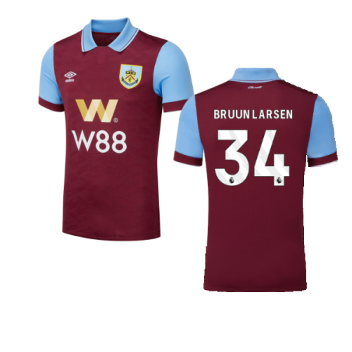 2023-2024 Burnley Home Shirt (Bruun Larsen 34)