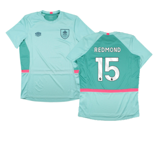 2023-2024 Burnley Training Jersey (Aqua) (Redmond 15)