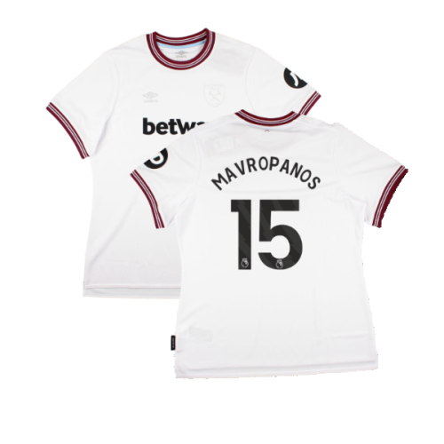 2023-2024 West Ham United Away Shirt (Ladies) (Mavropanos 15)