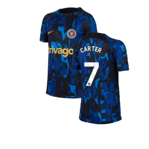 2023-2024 Chelsea Academy Pro Tee (Blue) - Kids (Carter 7)