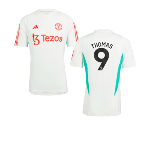 2023-2024 Man Utd Training Jersey (White) (Thomas 9)