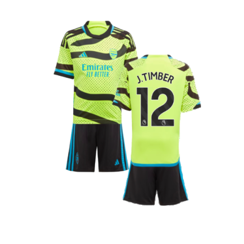 2023-2024 Arsenal Away Mini Kit (J.Timber 12)