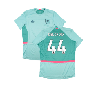 2023-2024 Burnley Training Jersey (Aqua) (Delcroix 44)