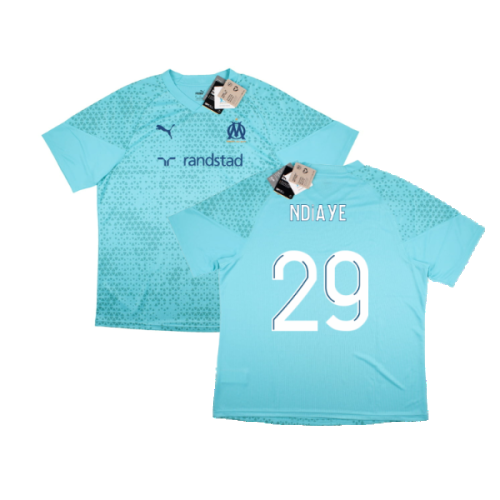 2023-2024 Marseille Training Jersey (Hero Blue) (Ndiaye 29)