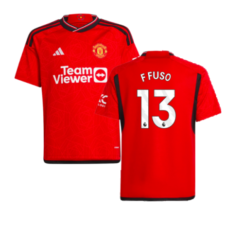 2023-2024 Man Utd Home Shirt (Kids) (F Fuso 13)