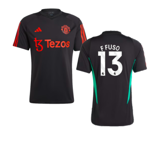 2023-2024 Man Utd Training Jersey (Black) (F Fuso 13)