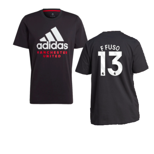 2023-2024 Man Utd DNA Graphic Tee (Black) (F Fuso 13)