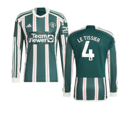 2023-2024 Man Utd Long Sleeve Away Shirt (Le Tissier 4)