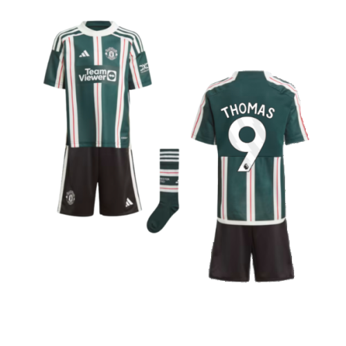 2023-2024 Man Utd Away Mini Kit (Thomas 9)