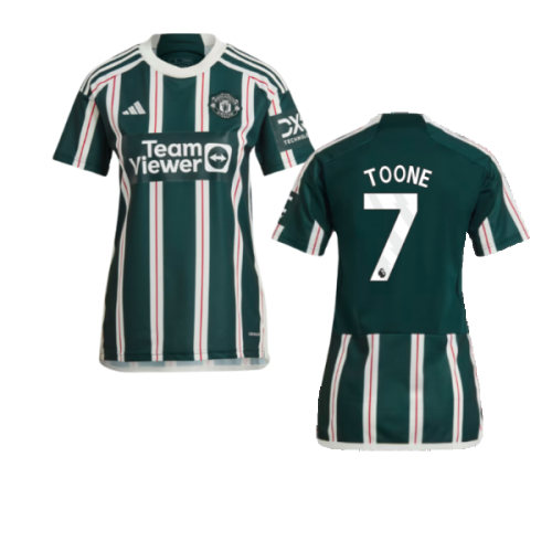 2023-2024 Man Utd Away Shirt (Ladies) (Toone 7)