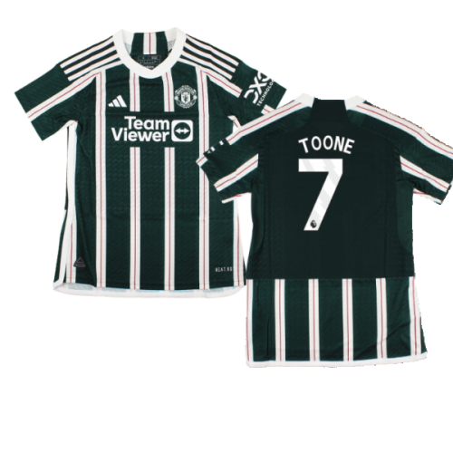 2023-2024 Man Utd Authentic Away Shirt (Ladies) (Toone 7)
