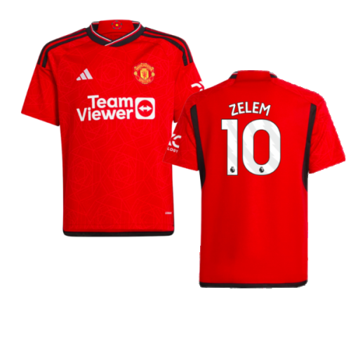 2023-2024 Man Utd Home Shirt (Kids) (Zelem 10)