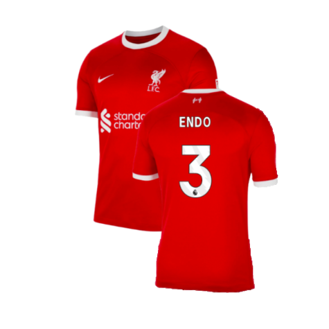 2023-2024 Liverpool Home Shirt (Endo 3)