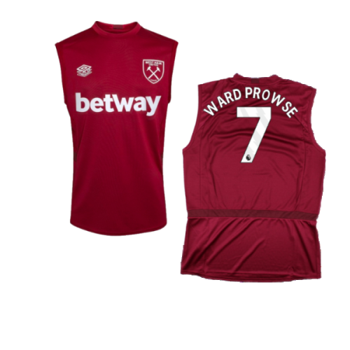 2023-2024 West Ham Sleeveless Tee (Claret) (Ward Prowse 7)