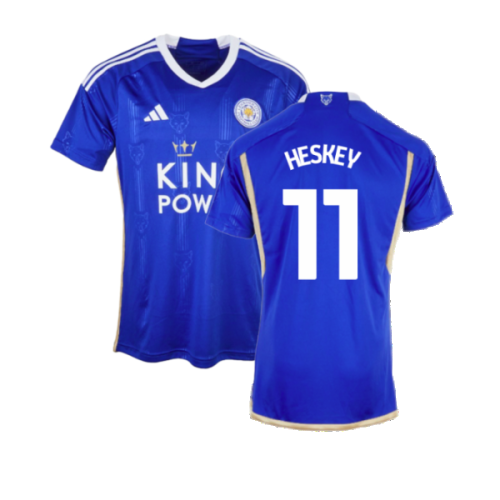 2023-2024 Leicester City Home Shirt (Heskey 11)