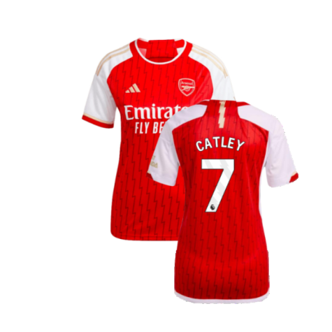 2023-2024 Arsenal Home Shirt (Ladies) (Catley 7)