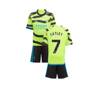 2023-2024 Arsenal Away Mini Kit (Catley 7)