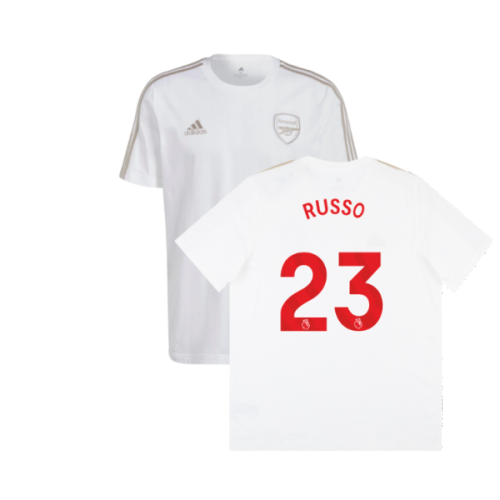 2023-2024 Arsenal DNA Tee (White) (Russo 23)