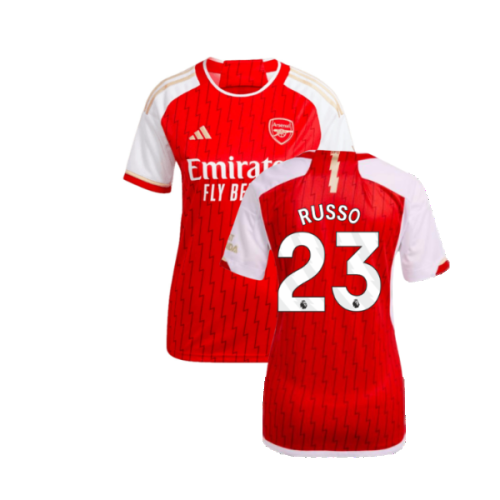 2023-2024 Arsenal Home Shirt (Ladies) (Russo 23)