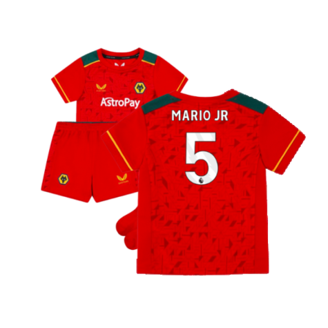 2023-2024 Wolves Away Mini Kit (Mario JR 5)