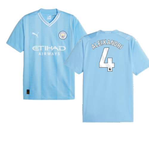 2023-2024 Man City Home Shirt (Aleixandri 4)