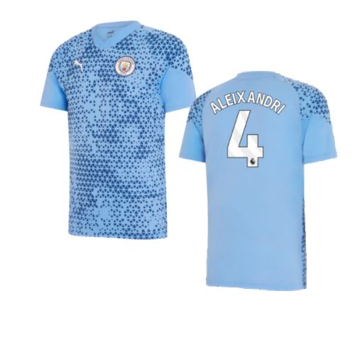 2023-2024 Man City Training Jersey (Light Blue) (Aleixandri 4)