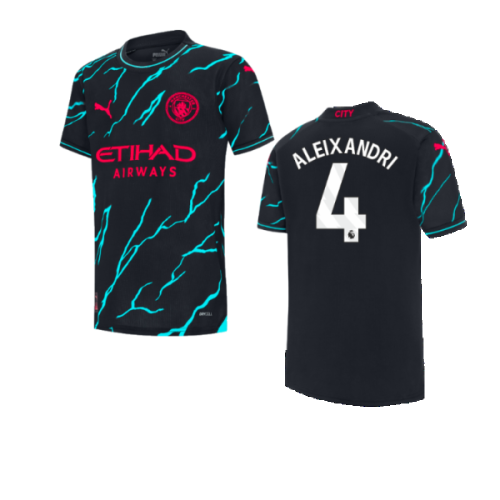 2023-2024 Man City Third Shirt (Kids) (Aleixandri 4)