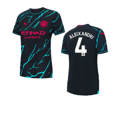 2023-2024 Man City Third Shirt (Ladies) (Aleixandri 4)