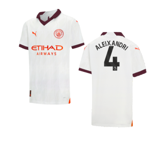 2023-2024 Man City Away Shirt (Kids) (Aleixandri 4)