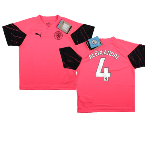 2023-2024 Man City Training Jersey (Sunset Glow) - Kids (Aleixandri 4)