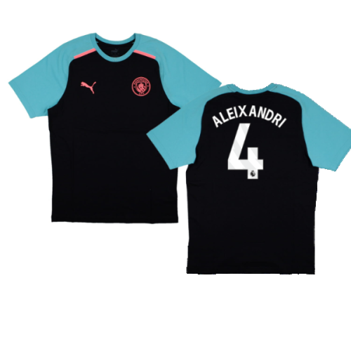 2023-2024 Man City Casuals Tee (Navy) (Aleixandri 4)