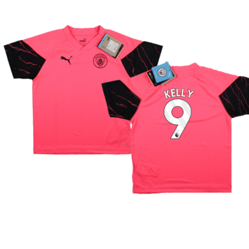 2023-2024 Man City Training Jersey (Sunset Glow) - Kids (Kelly 9)
