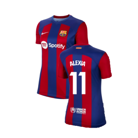 2023-2024 Barcelona Home Shirt (Ladies) (Alexia 11)