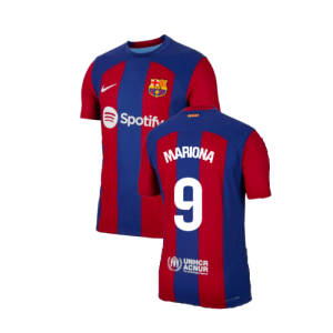 2023-2024 Barcelona Authentic Home Shirt (Mariona 9)