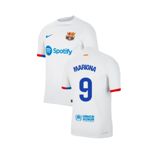 2023-2024 Barcelona Away Authentic Away Shirt (Mariona 9)