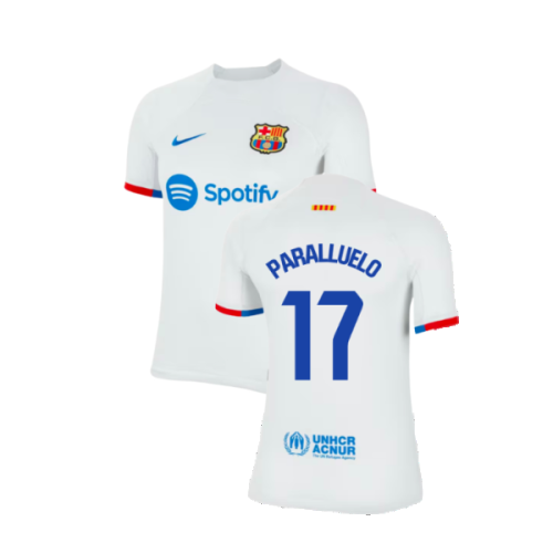 2023-2024 Barcelona Away Shirt (Ladies) (Paralluelo 17)