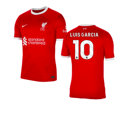 2023-2024 Liverpool Home Shirt (Luis Garcia 10)