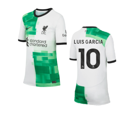 2023-2024 Liverpool Away Shirt (Kids) (Luis Garcia 10)