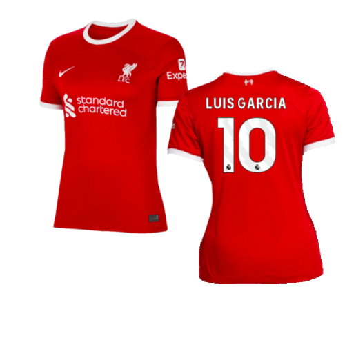 2023-2024 Liverpool Home Shirt (Ladies) (Luis Garcia 10)