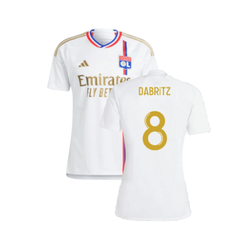 2023-2024 Olympique Lyon Home Shirt (Dabritz 8)