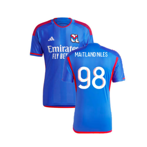 2023-2024 Olympique Lyon Away Shirt (Maitland Niles 98)