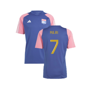 2023-2024 Olympique Lyon Training Jersey (Navy) (Majri 7)