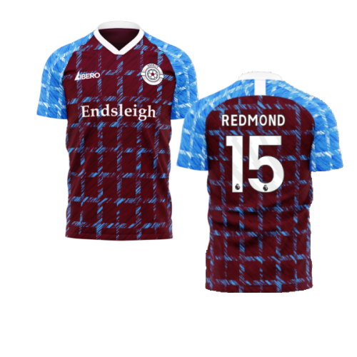 Burnley 2024-2025 Home Concept Football Kit (Libero) (Redmond 15)