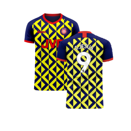 North London Reds 2024-2025 Away Concept Shirt (Libero) (G.Jesus 9)