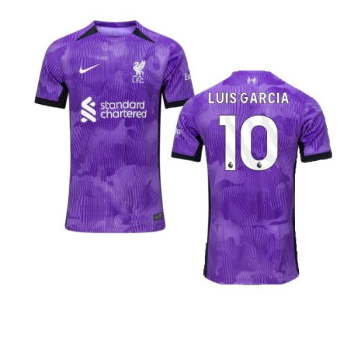 2023-2024 Liverpool Third Shirt (Kids) (Luis Garcia 10)