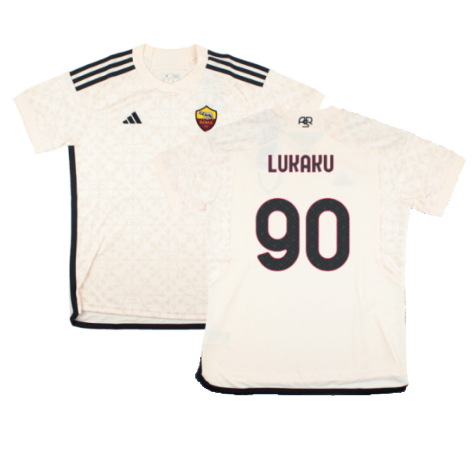 2023-2024 Roma Away Shirt (Ladies) (LUKAKU 90)