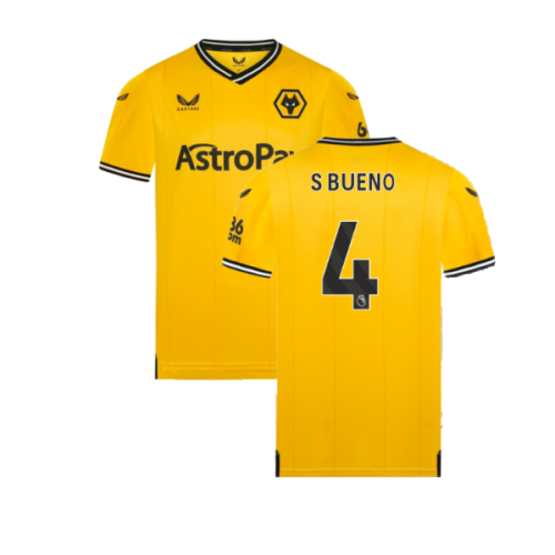 2023-2024 Wolves Home Shirt (S Bueno 4)