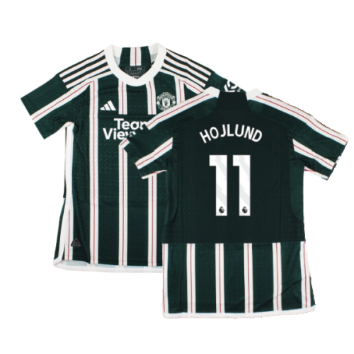 2023-2024 Man Utd Authentic Away Shirt (Ladies) (Hojlund 11)