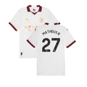 2023-2024 Man City Authentic Away Shirt (Matheus N 27)